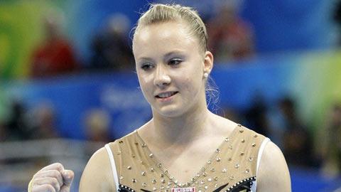 Ariella Kaeslin fait partie des favorites au saut de cheval.