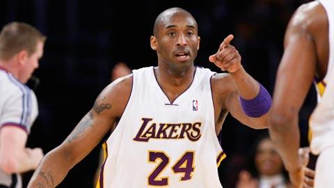 Bryant a une nouvelles fois brillé pour les Lakers.