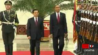 La visite officielle en République populaire de Chine se poursuit pour Barack Obama, qui s'est longuement entretenu avec son homologue chinois