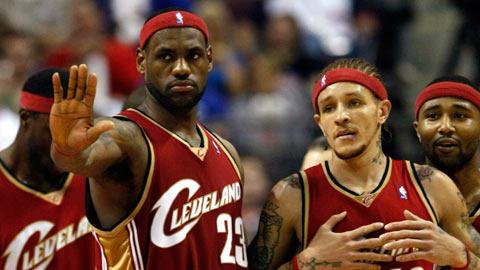 A l'image de LeBron James (23), Cleveland semble inarrêtable.