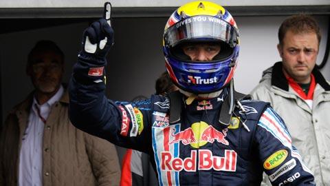 Première victoire pour l'Australien Mark Webber en Formule 1.