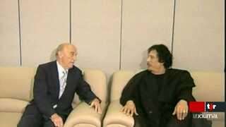 Affaire Kadhafi: Hans Rudolf Merz a rencontré le président libyen en marge de l'assemblée générale de l'ONU