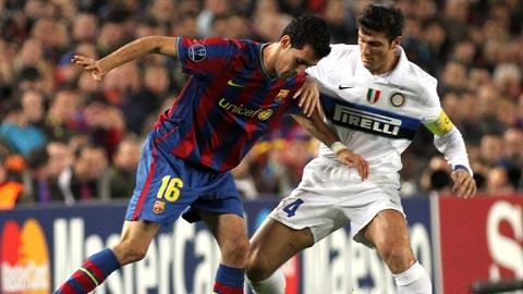 Busquets et Barcelone n'ont pas été inquiétés par l'Inter de Zanetti.