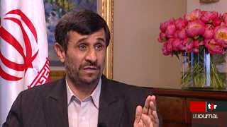 Conférence contre le racisme à Genève: entretien avec le président iranien Mahmoud Ahmadinejad (2/2)
