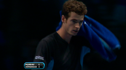 Tennis / Masters: Andy Murray domine le 1er set contre Fernando Verdasco (6-4)