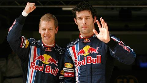 Vettel et Webber ont offert un doublé à l'écurie Red Bull.