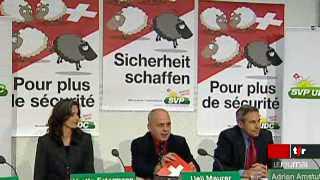 Suisse: l'initiative sur le renvoi des criminels étrangers agite le monde politique