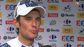 Cyclisme / Tour de France: réaction du vainqueur d'étape, Frank Schleck