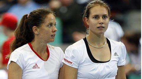 Patty Schnyder et Stéphanie Vögele pas gâtées par le sort.