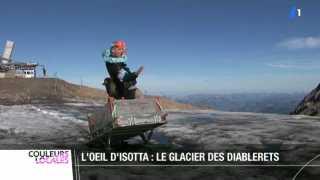 L'oeil d'Isotta: constatation des conséquences du réchauffement climatique sur le glacier des Diablerets (VD)
