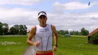 Triathlon: l'entrainement du vaudois Mike Aigroz
