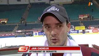 Hockey / LNA (34e j): itw Jan Cadieux, attaquant de Servette