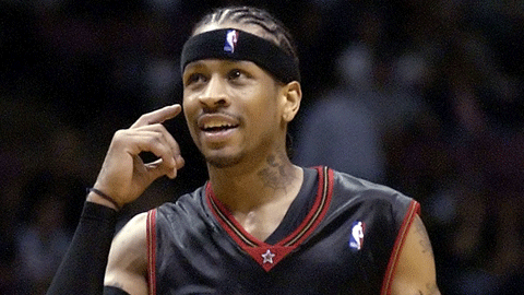 Allen Iverson avait déjà porté le maillot des Sixers jusqu'en 2006.