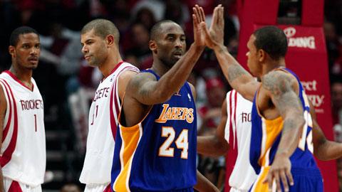 Kobe Bryant a fait le désespoir de Houston.