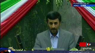 Iran: l'investiture du président contesté Mahmoud Ahmadinejad s'est déroulée ce mercredi