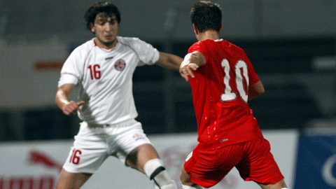 Gavranovic (de dos) a inscrit le seul but du match.