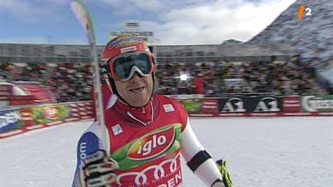 Ski Alpin / Géant de Sölden: Didier Cuche en tête après la 1re manche!
