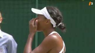 Tennis / Wimbledon: Venus Williams s'est inclinée face à sa cadette Serena qui marque 7-6, 6-2
