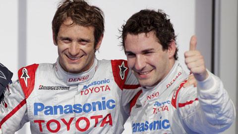 Jarno Trulli et Timo Glock ont offert un beau cadeau à Toyota.