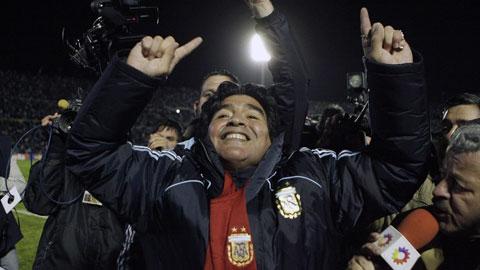 Maradona a finalement réussi son pari avec l'Argentine.