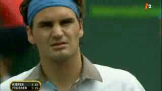 Tennis / Tournoi de Miami: Federer a battu Nicolas Kiefer