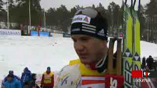 Ski de fond: le Suisse Dario Cologna remporte la Coupe du monde en Suède