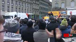 Berne: des centaines de musulmans manifestent contre l'islamophobie