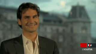 Tennis: le fou rire de Roger Federer fait fureur sur le net