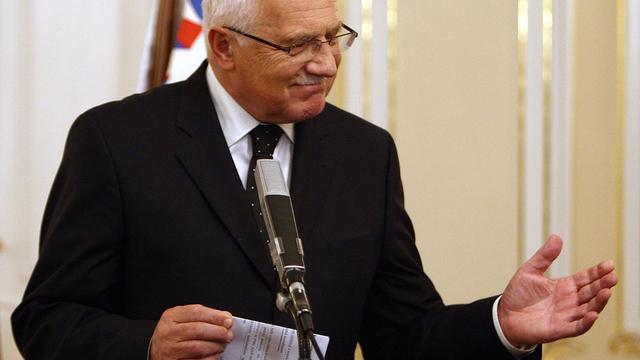 Le président Vaclav Klaus a finalement signé le traité de Lisbonne.