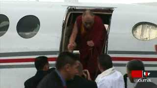 Le Dalaï-lama est arrivé ce lundi à Lausanne