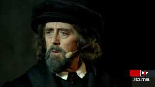 Théâtre: la pièce "Calvin Genève en flammes" célèbre le 500e anniversaire de Jean Calvin