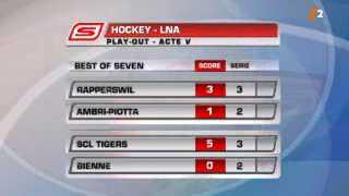 Hockey / LNA: résultats des play-out