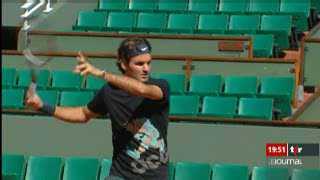 Tennis: Roger Federer aborde le tournoi de Roland Garros en pleine confiance