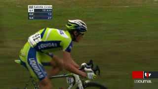 Cyclisme: le Tchèque Roman Kreuziger remporte l'avant-dernière étape du Tour de Romandie