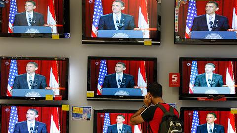 Le discours d'Obama a été plutôt bien accueilli.