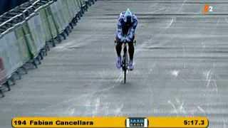 Cyclisme / Tour d'Espagne: Fabian Cancellara s'impose au contre-la-montre, à 9 secondes du 2ème
