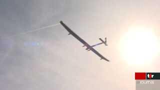 Solar Impulse: l'avion solaire effectue son premier vol à Payerne (VD)