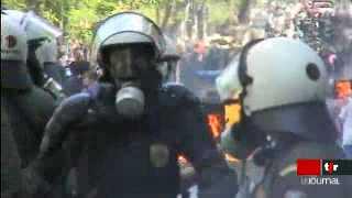 Grèce: le peuple a exprimé sa colère lors des manifestations du 1er mai