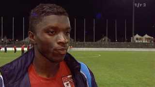 Football / Super League (26e j): itw Abdoul Karim Yoda (Sion)