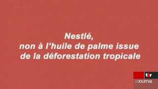 Nouvelle victoire de Greenpeace, qui a poussé Nestlé à cesser de s'approvisionner auprès d'un grand producteur indonésien d'huile de palme