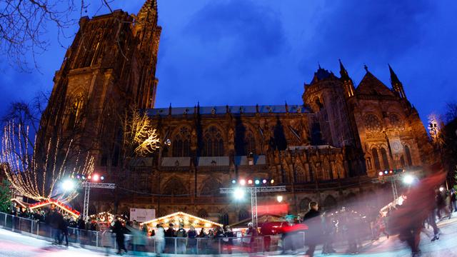 Les parlementaires socialistes ont pu admirer la Cathédrale de Strasbourg samedi après-midi.