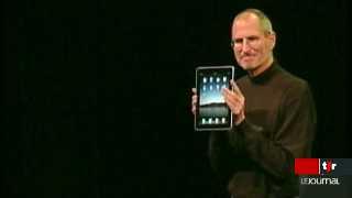 Nouvelle tablette tactile d'Apple: l'iPad a été présenté au public par Steve Jobs, PDG d'Apple