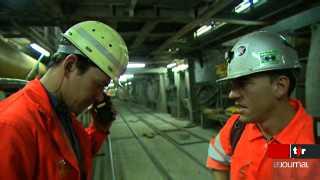 Découverte du chantier du plus long tunnel ferroviaire du monde, le Gothard