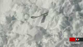 Evolène (VS): un jeune skieur a été retrouvé vivant, après avoir été enseveli pendant dix-sept heures sous une avalanche