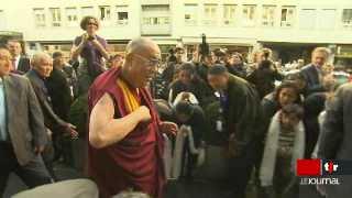 Le Dalaï Lama est en visite en Suisse