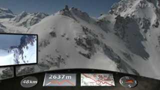 Description du parcours reliant Zermatt à Verbier