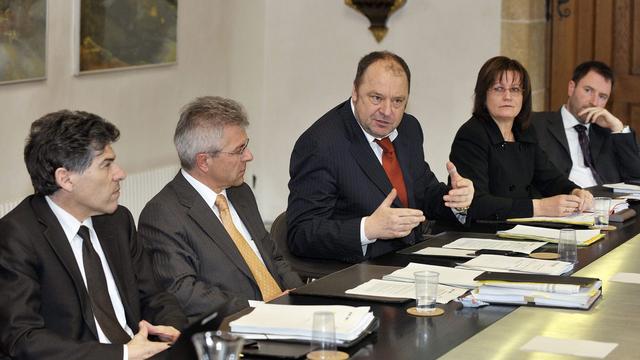 Jean Studer est venu annoncer la nouvelle devant le Grand conseil. [photo d'archive]