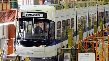 Les futurs trains CFF seront assemblés dans les ateliers Bombardier de Villeneuve.