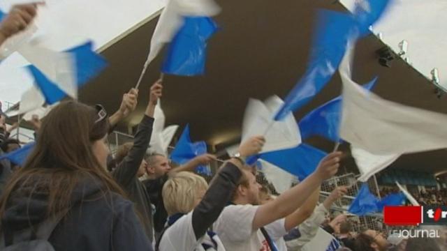 Football/ UEFA Europa League: malgré la défaite du Lausanne Sports face au CSKA Moscou (0-3), l'ambiance était bien présente au stade de la Pontaise