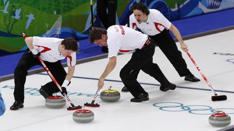 Les curlers helvétiques ont balayé en vain contre l'Allemagne.